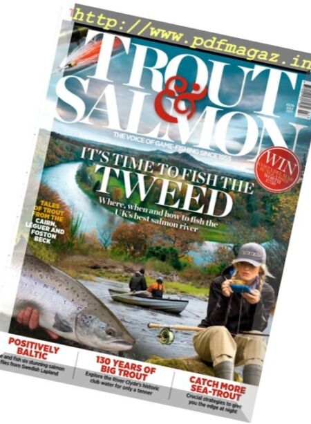 Trout & Salmon – July 2017 Cover