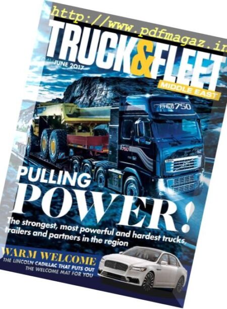 Truck & Fleet Middle East – June 2017 Cover