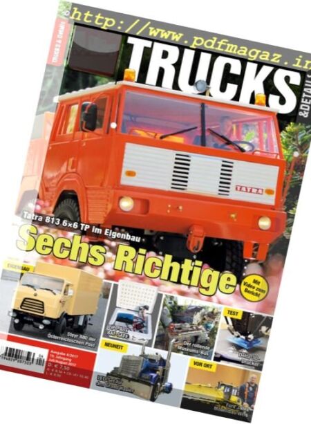 Trucks & Details – Juli-August 2017 Cover