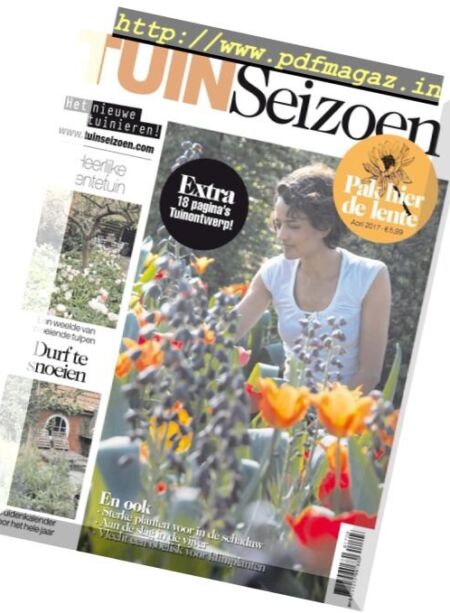 Tuin Seizoen – April 2017 Cover