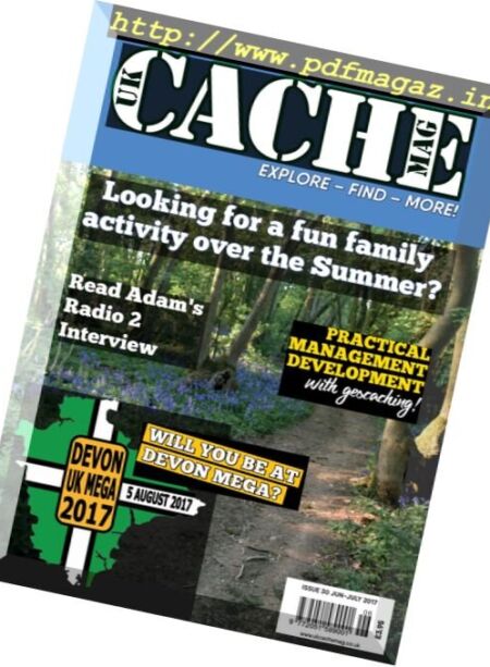UK Cache Mag – June-July 2017 Cover