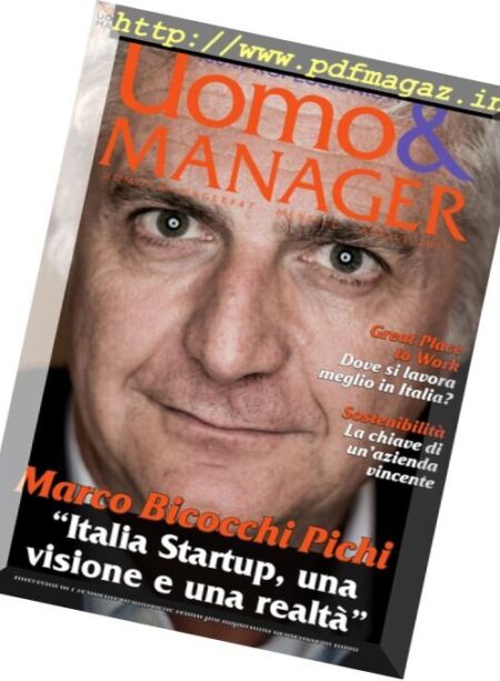 Uomo & Manager – Aprile 2017 Cover