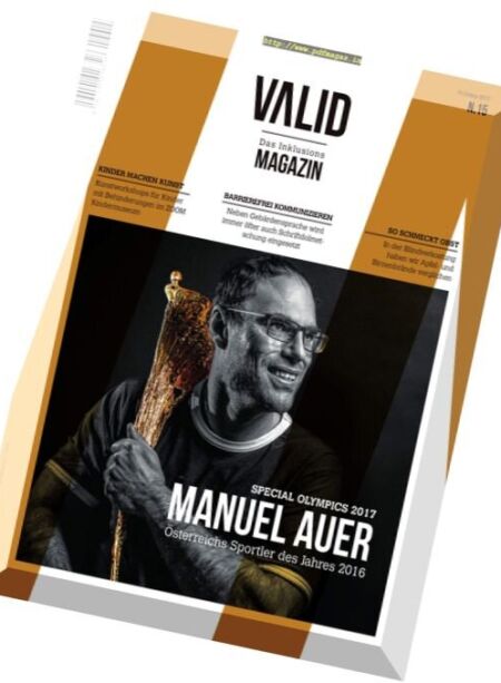 Valid – Fruhling 2017 Cover