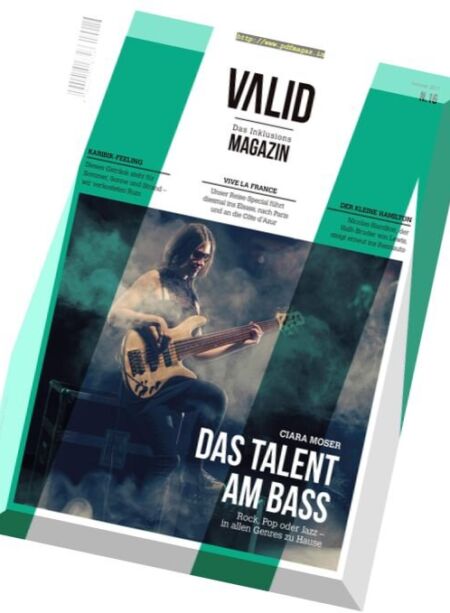 Valid – Sommer 2017 Cover