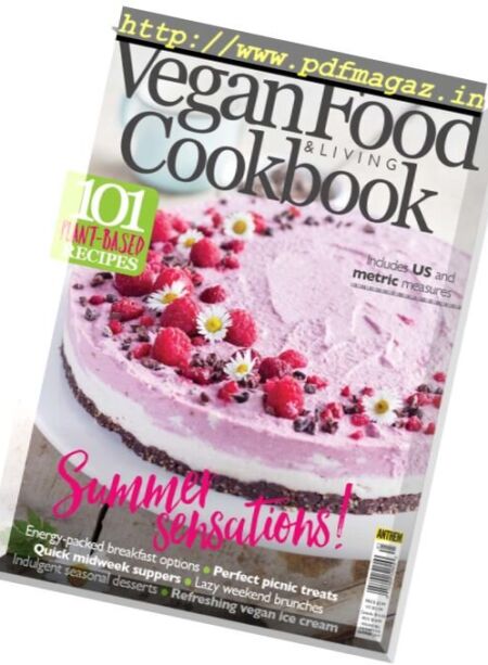 Vegan Food & Living Cookbook – Summer 2017 Cover