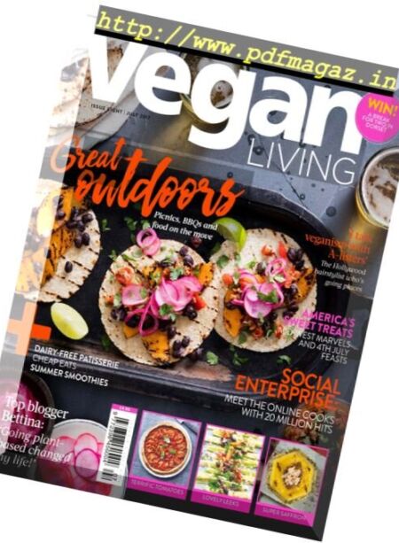 Vegan Living – July 2017 Cover