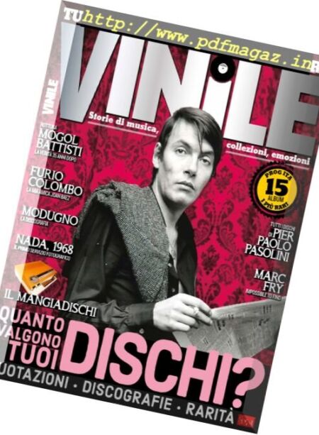 Vinile – N 1, 2016 Cover