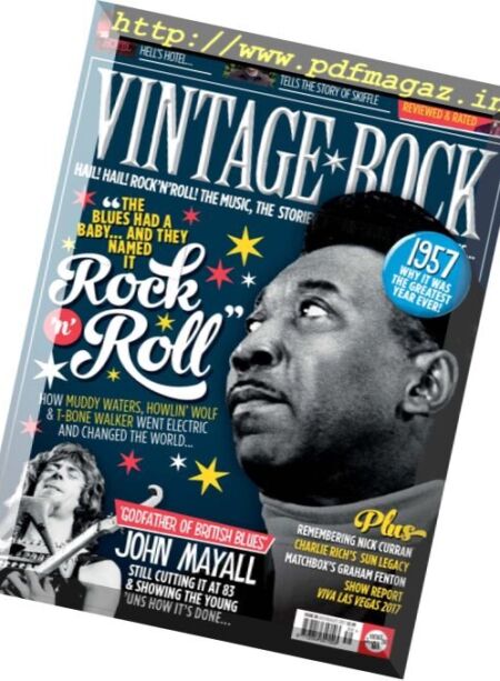 Vintage Rock – July-August 2017 Cover