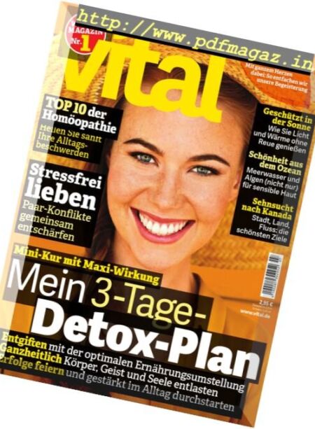 Vital Germany – Juli 2017 Cover