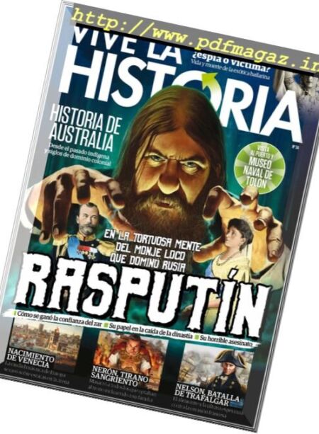 Vive La Historia – Junio-Julio 2017 Cover