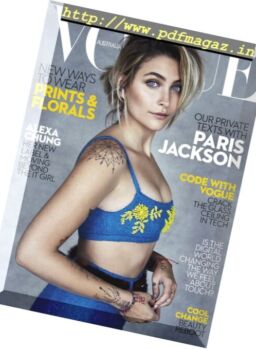 Vogue Australia – July 2017