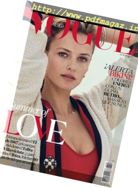 Vogue Mexico – Junio 2017 Cover