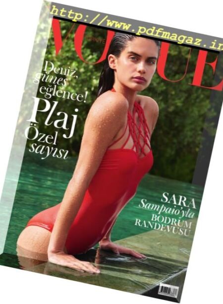 Vogue Turkey – Haziran 2017 Cover