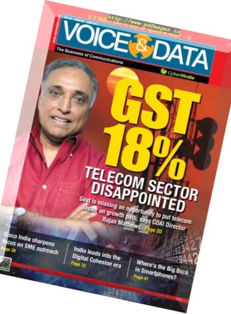 Voice & Data – June 2017 Cover