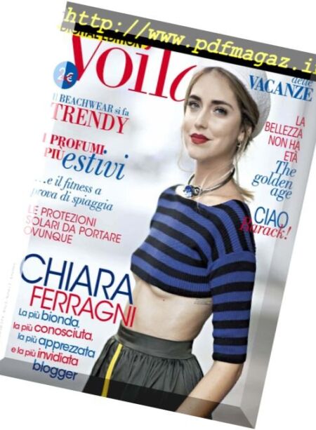 Voila – Giugno 2017 Cover