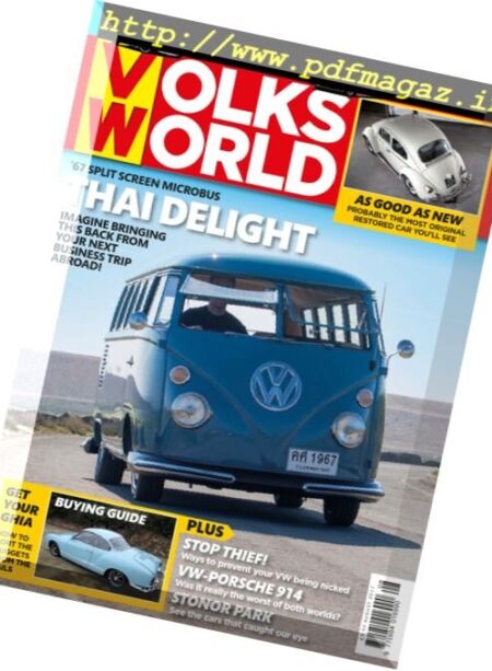 Volks World – August 2017 Cover
