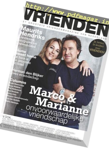 Vrienden – Nr.1 2017 Cover