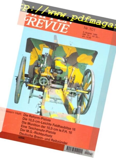 Waffen Revue – N 101, II.Quartal 1996 Cover