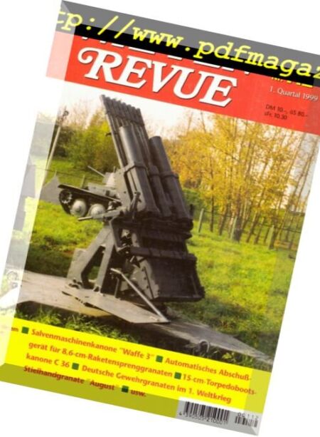 Waffen Revue – N 112, I.Quartal 1999 Cover