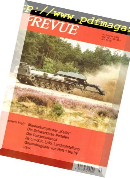 Waffen Revue – N 99, IV.Quartal 1995 Cover