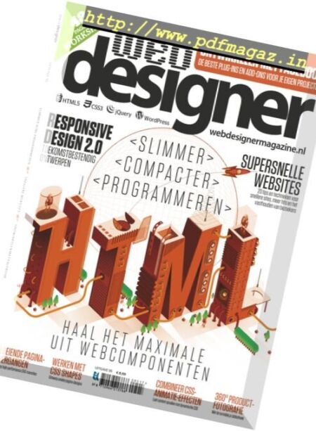 Web Designer Netherlands – Uitgave 95 2017 Cover