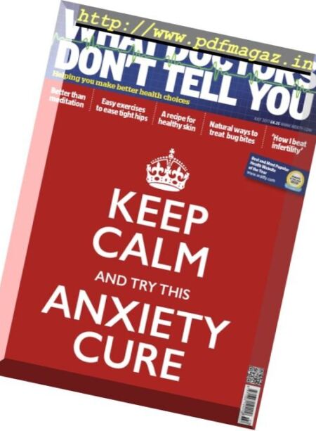 What Doctors Don’t Tell You – July 2017 Cover