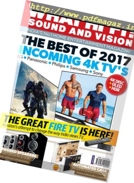 What Hi-Fi India – June 2017 Cover