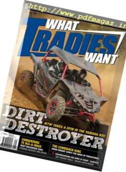 What Tradies Want – June-July 2017
