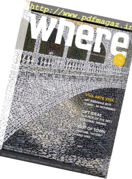 Where Venice – May 2017 Cover