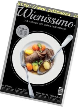 Wienissimo Magazin – Nr.1, 2016