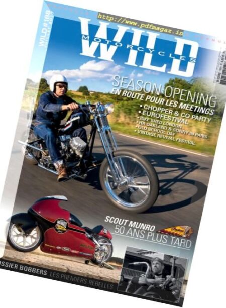Wild Motorcycles – Juillet 2017 Cover