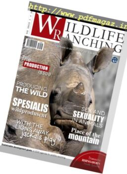 Wildlife Ranching Magazine – Issue 3, 2017