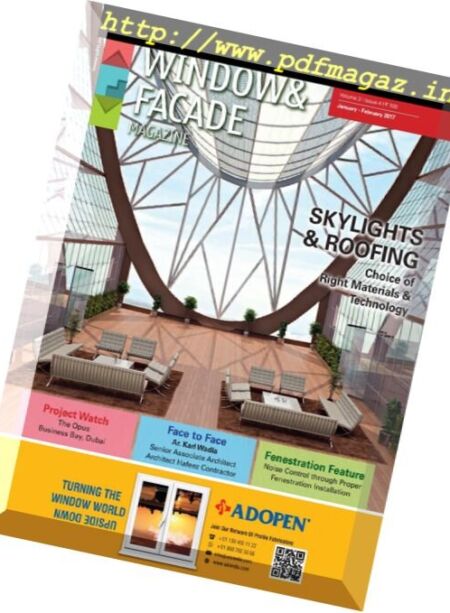 Window & Facade – January-February 2017 Cover