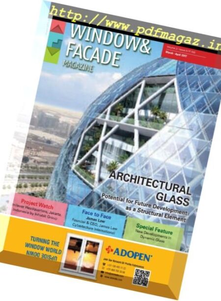 Window & Facade – March-April 2017 Cover