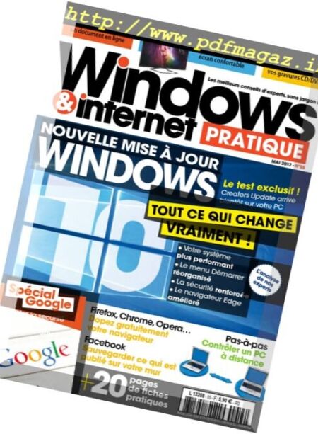 Windows & Internet Pratique – Mai 2017 Cover