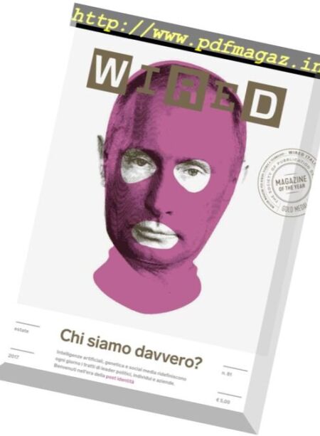 Wired Italia – Estate 2017 Cover