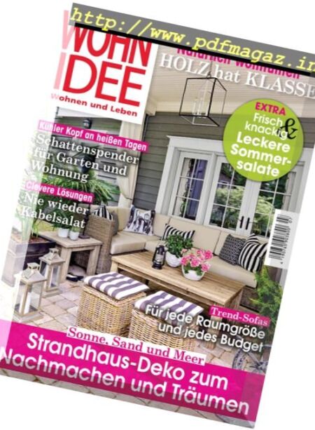 Wohnidee – Juli 2017 Cover