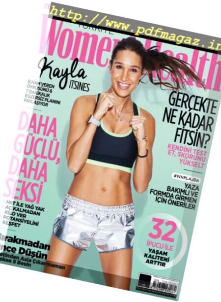 Women’s Health Turkey – Haziran 2017 Cover