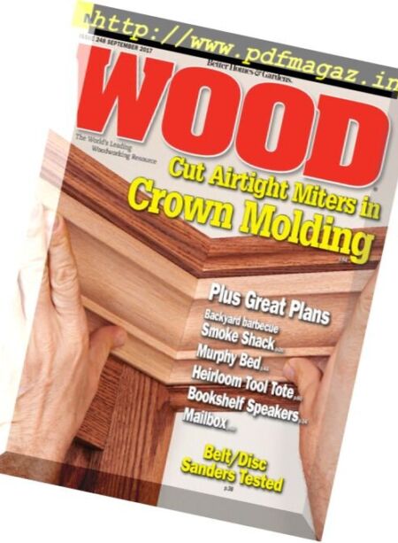 Wood Magazine – September 2017 Cover
