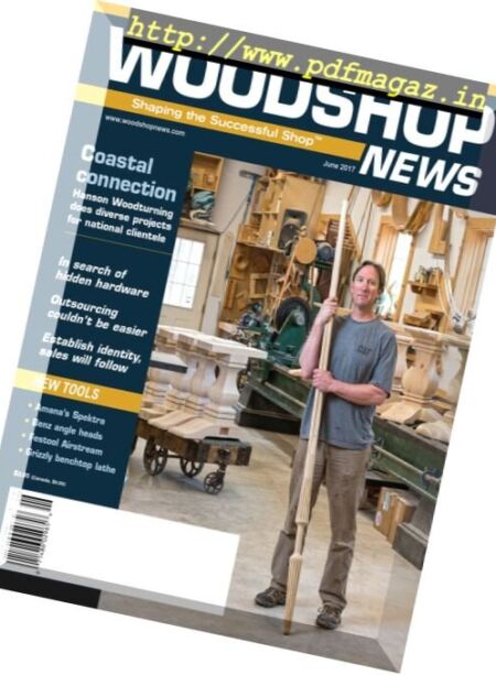 Woodshop News – June 2017 Cover