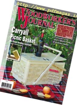 Woodworker’s Journal – August 2017