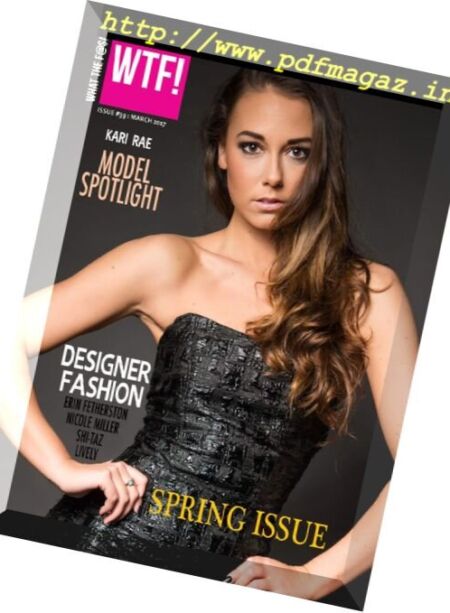 WTF! – Spring 2017 Cover