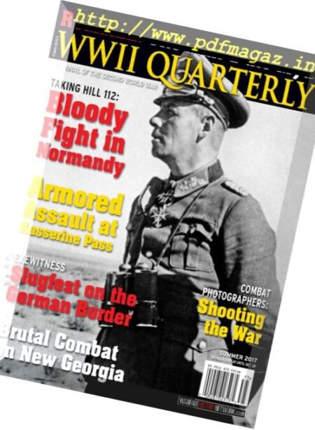 WWII Quarterly – Summer 2017 Cover