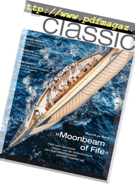 Yacht Classic Germany – Juni 2017 Cover
