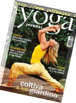 Yoga Journal Italia – Maggio 2017