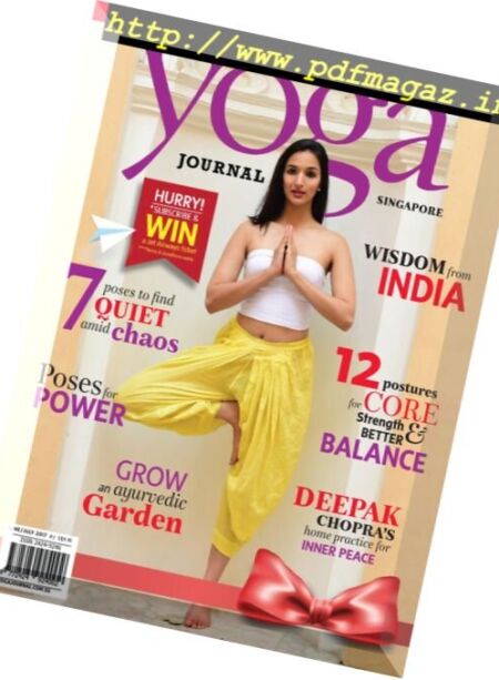 Yoga Journal Singapore – June-July 2017 Cover