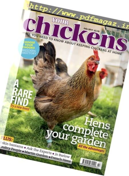 Your Chickens – July 2017 Cover