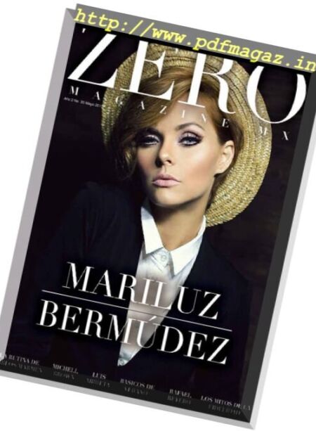 Zero Magazine MX – Mayo 2 2017 Cover