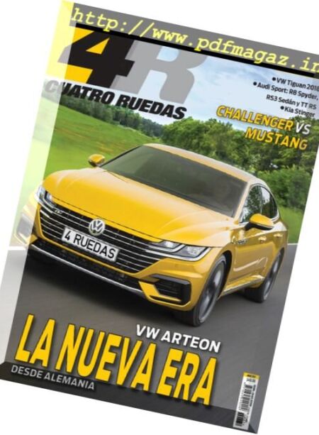4Ruedas – Julio 2017 Cover