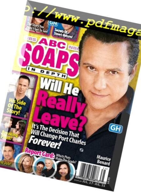 ABC Soaps In Depth – 31 July 2017 Cover